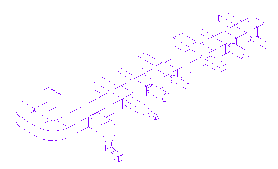 Revit-библиотека: соединительные детали воздуховодов