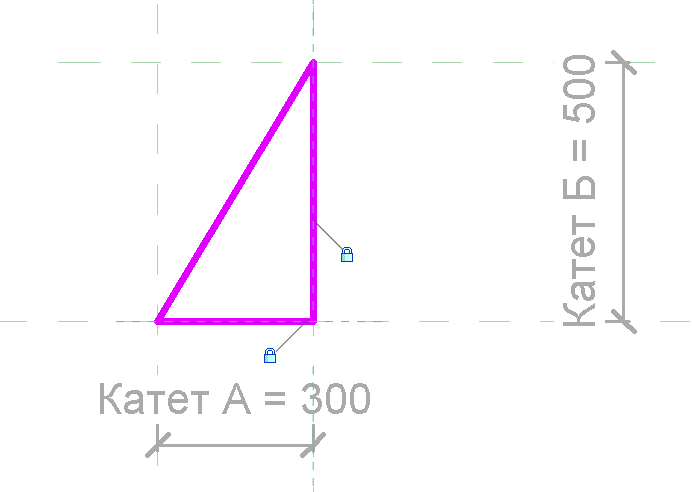 Поменяли длину катетов — треугольник перестроился