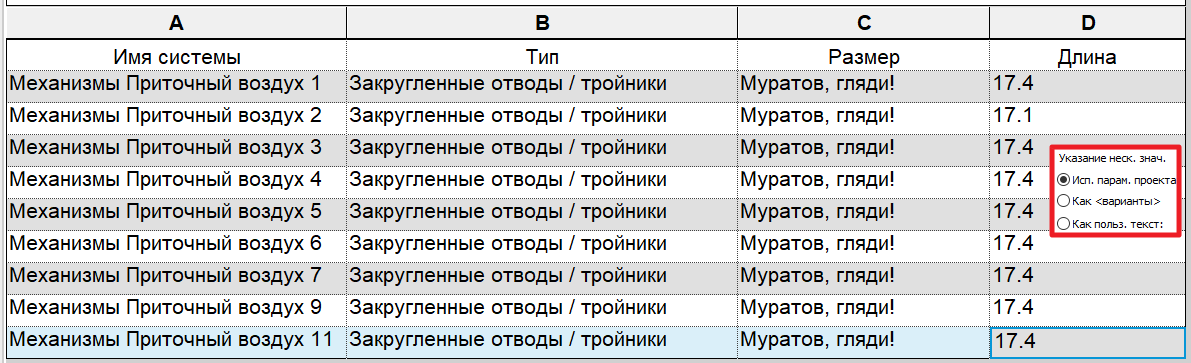 Первый режим