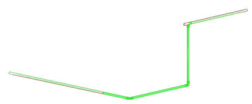 Пример соединения труб с ортогональными отводами — классика